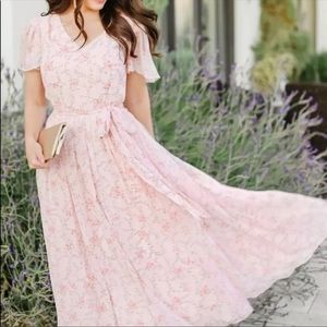 Rachel Parcell Pink Eleanor Dress Small